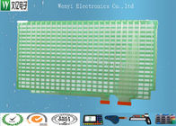 Circuit vert de câble d'ANIMAL FAMILIER de polyester d'huile, circuit de commutateur de clavier numérique de membrane de renfort de carte PCB de câble