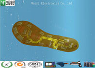Circuit imprimé flexible du lancement FPC de l'or 1mm d'évier de 0,5 onces, circuit de câble d'utilisation de massage de pied