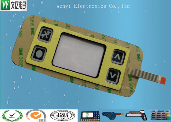Commutateur sensible au toucher du clavier à membrane standard