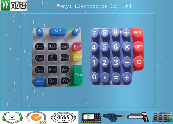 Tapeurs en caoutchouc de silicone à sérigraphie