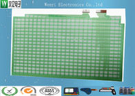 Circuit vert de câble d'ANIMAL FAMILIER de polyester d'huile, circuit de commutateur de clavier numérique de membrane de renfort de carte PCB de câble