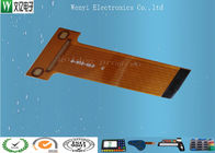 Doubles cartes électronique flexibles latérales, circuit imprimé de câble plaqué de cuivre flexible de 0,5 onces