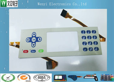 Lancement capacitif du connecteur 1.27mm de Molex de membrane de contact d'affichage à cristaux liquides d'espace libre de clavier numérique de contrôle